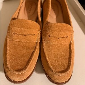 Sperry Women's Tan Suede Loafers